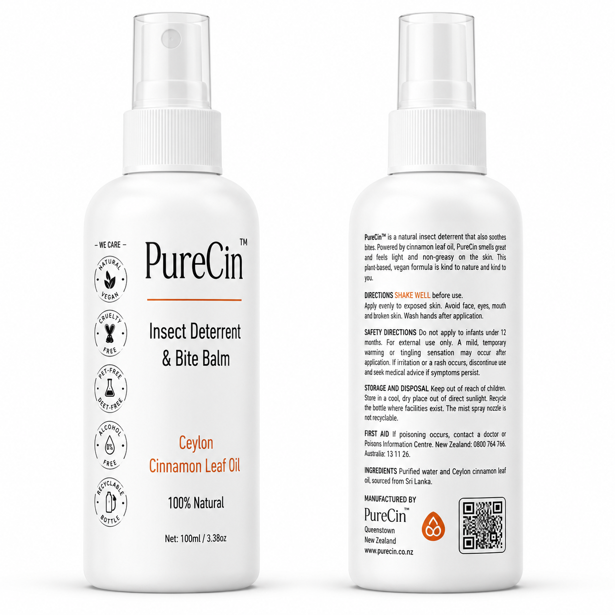 PureCin Insect Deterrent & Bite Balm