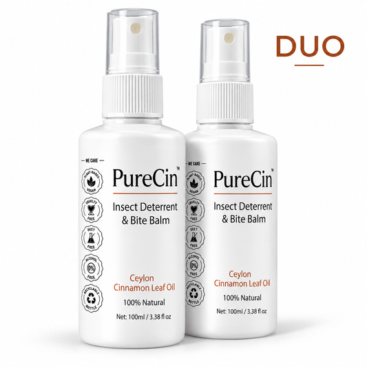 PureCin Insect Deterrent & Bite Balm - Duo Pack