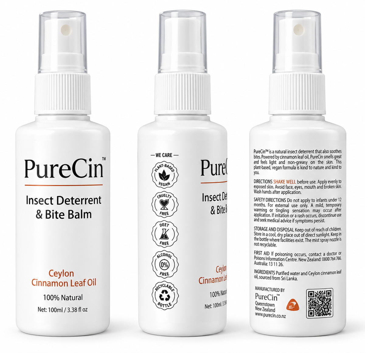 PureCin Insect Deterrent & Bite Balm